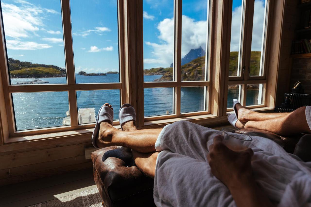 Nyvagar Rorbuhotell - By Classic Norway Hotels Kabelvag Ngoại thất bức ảnh