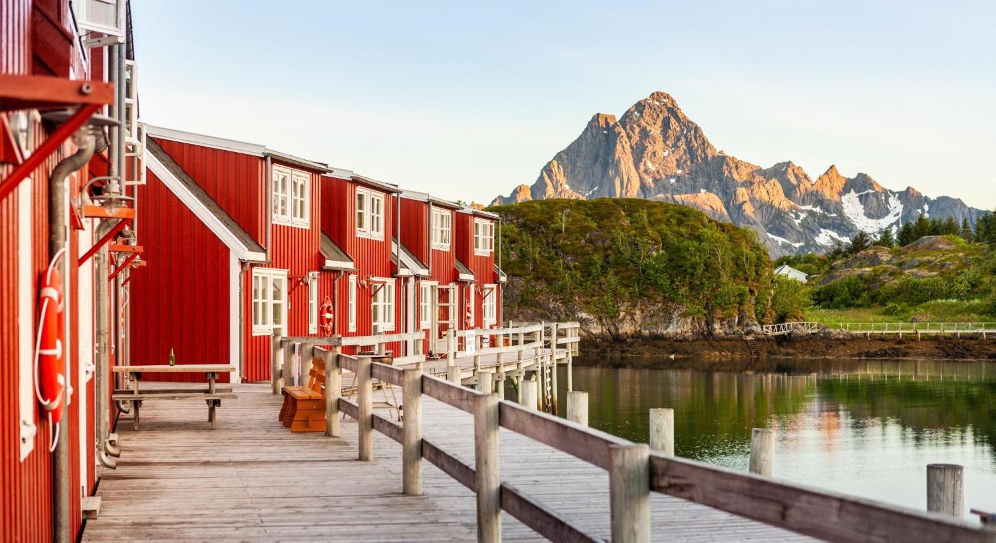 Nyvagar Rorbuhotell - By Classic Norway Hotels Kabelvag Ngoại thất bức ảnh